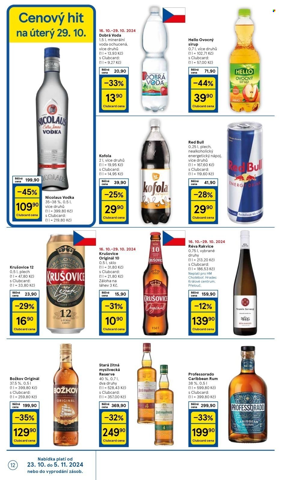 Leták TESCO - 23.10.2024 - 29.10.2024. Strana 12