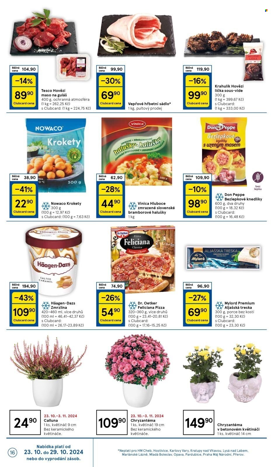 Leták TESCO - 23.10.2024 - 29.10.2024. Strana 16