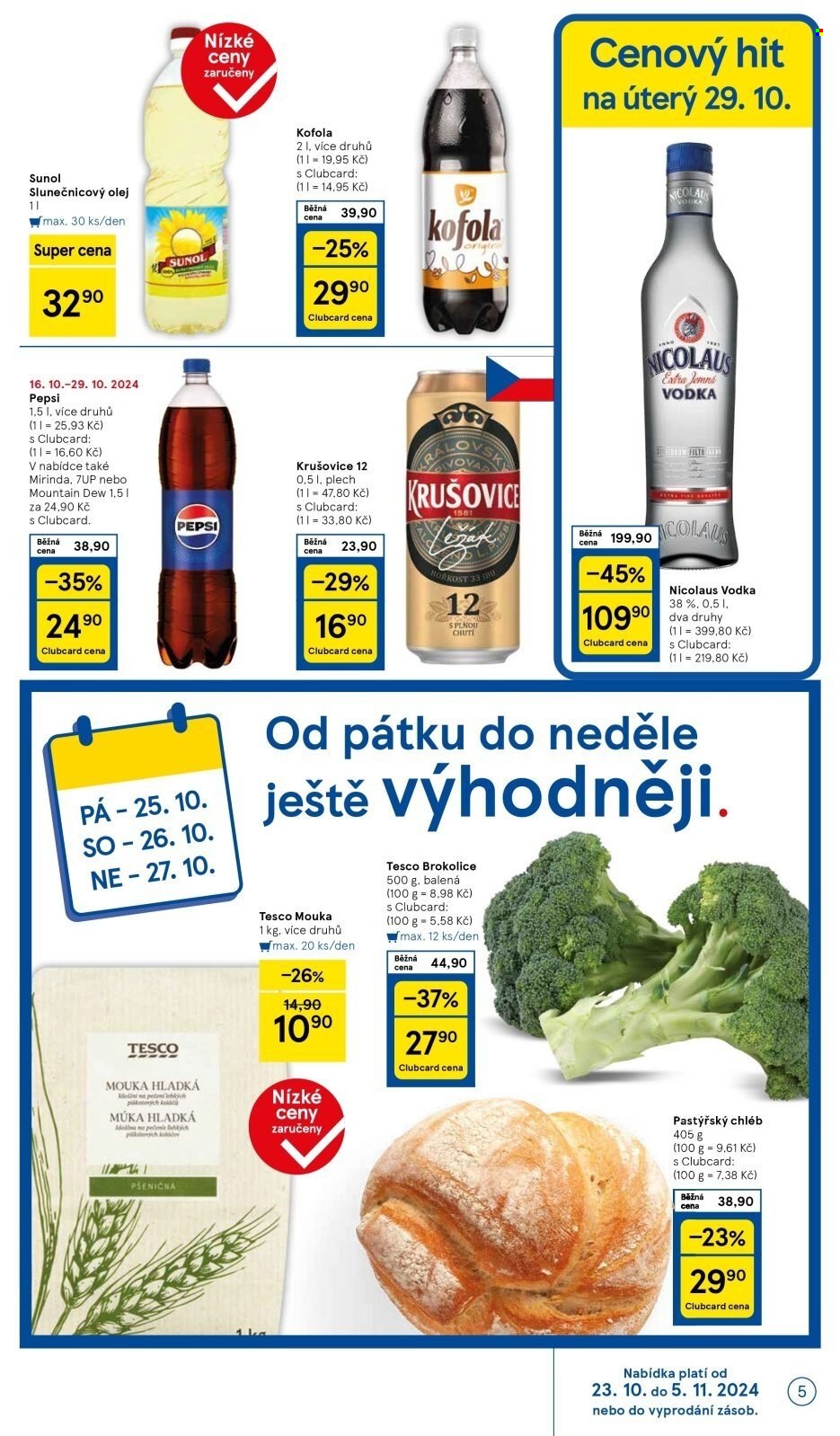 Leták TESCO supermarket - 23.10.2024 - 29.10.2024. Strana 5
