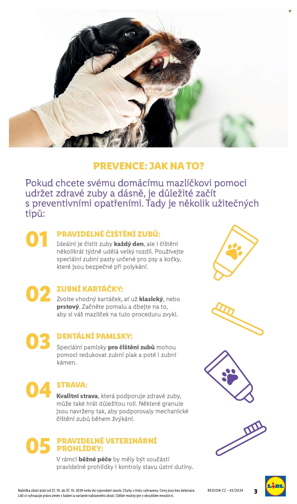 Leták Lidl - 21.10.2024 - 27.10.2024. Strana 3