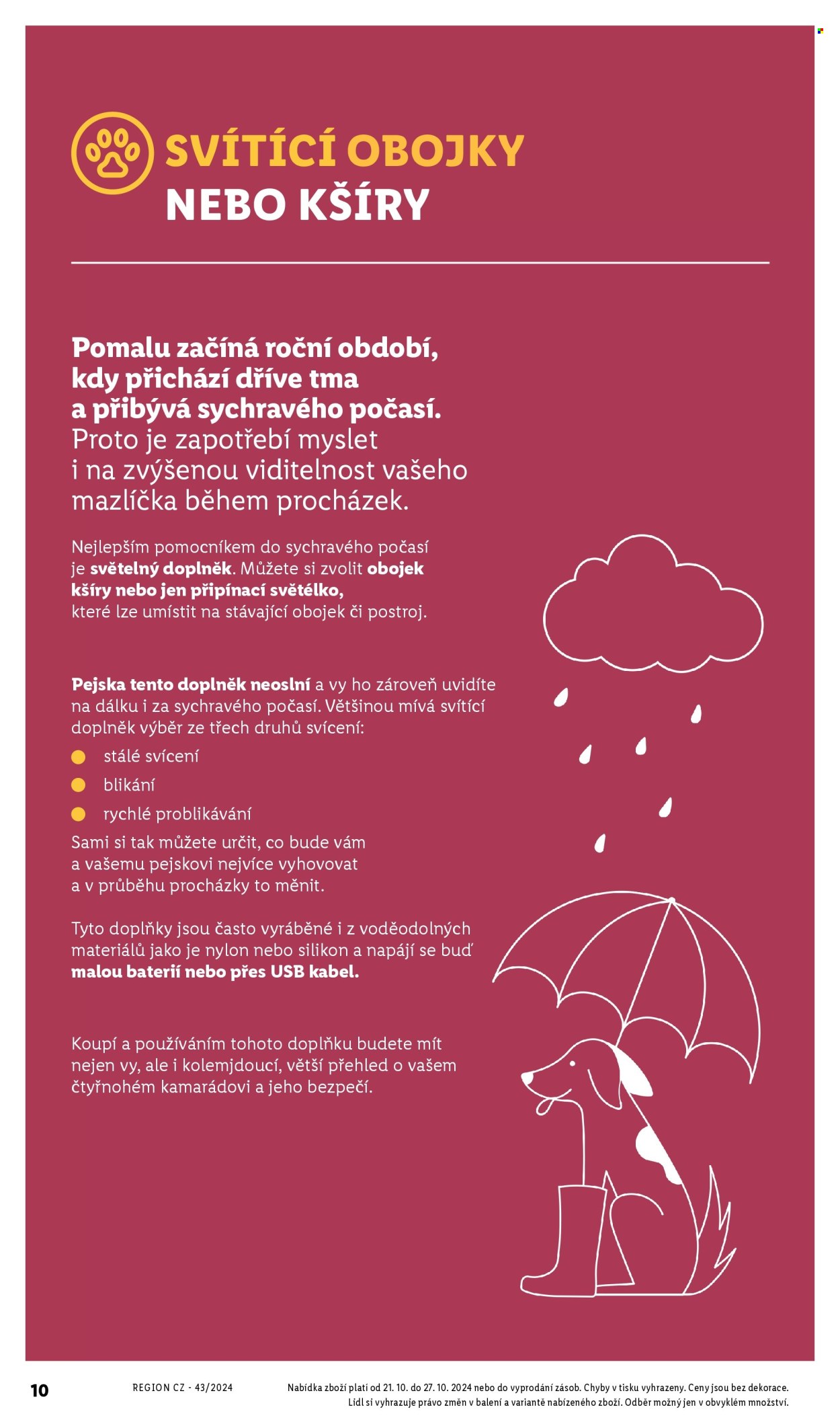 Leták Lidl - 21.10.2024 - 27.10.2024. Strana 10