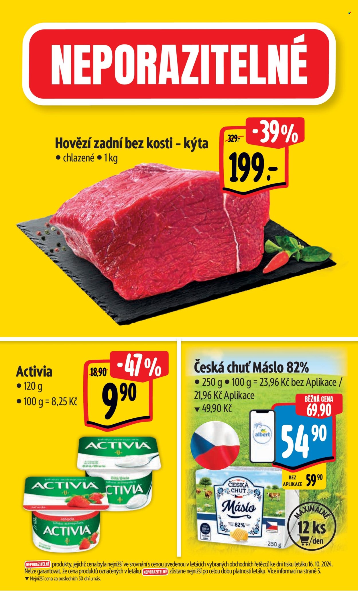 Leták Albert Hypermarket - 23.10.2024 - 27.10.2024. Strana 3