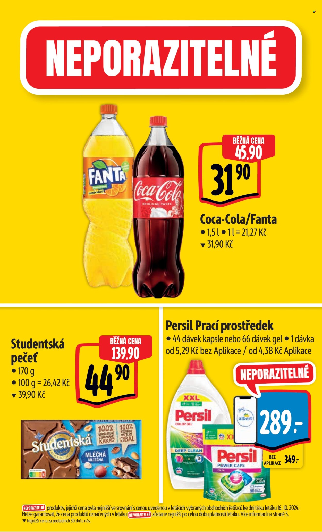 Leták Albert Hypermarket - 23.10.2024 - 27.10.2024. Strana 5