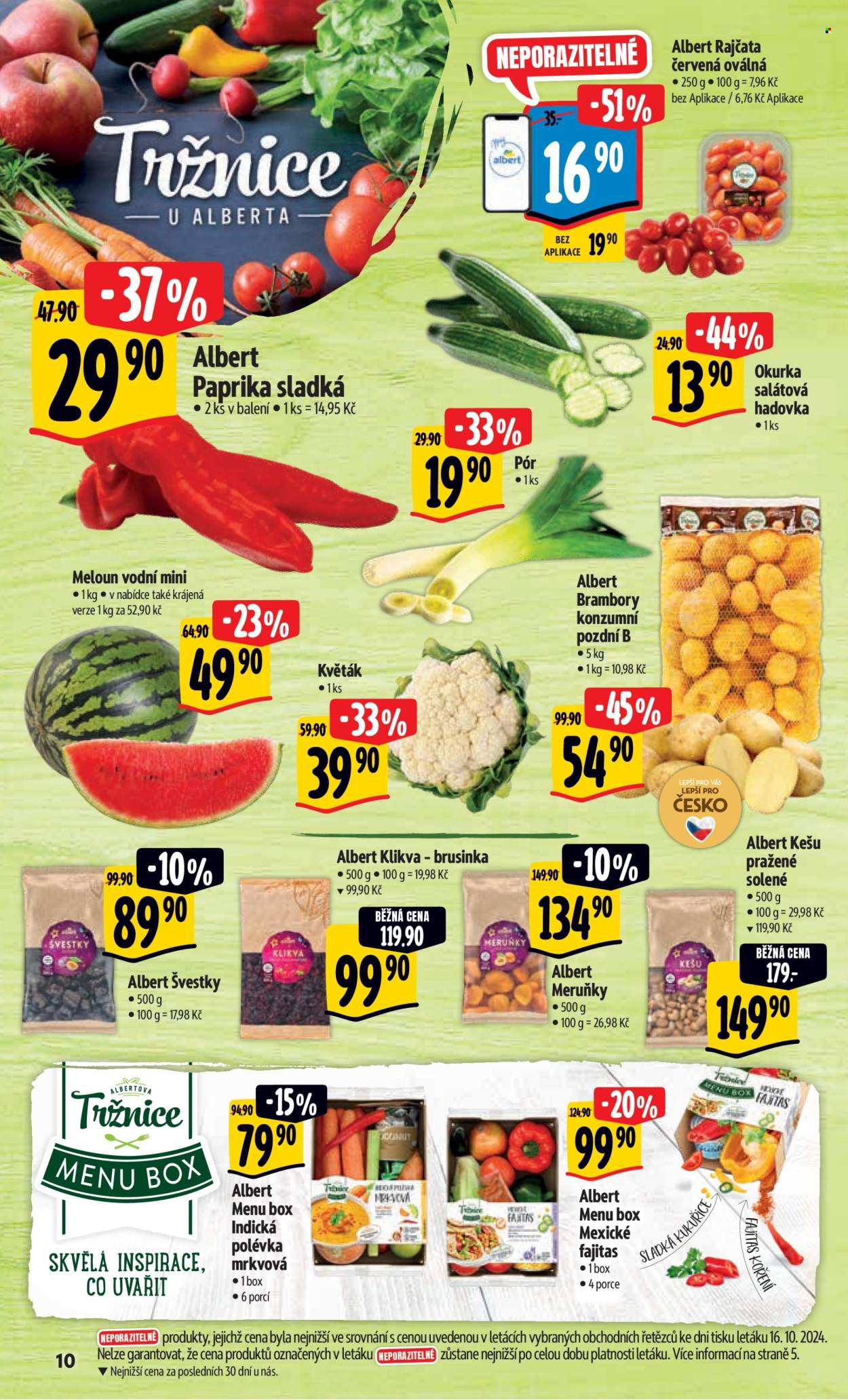Leták Albert Hypermarket - 23.10.2024 - 27.10.2024. Strana 15