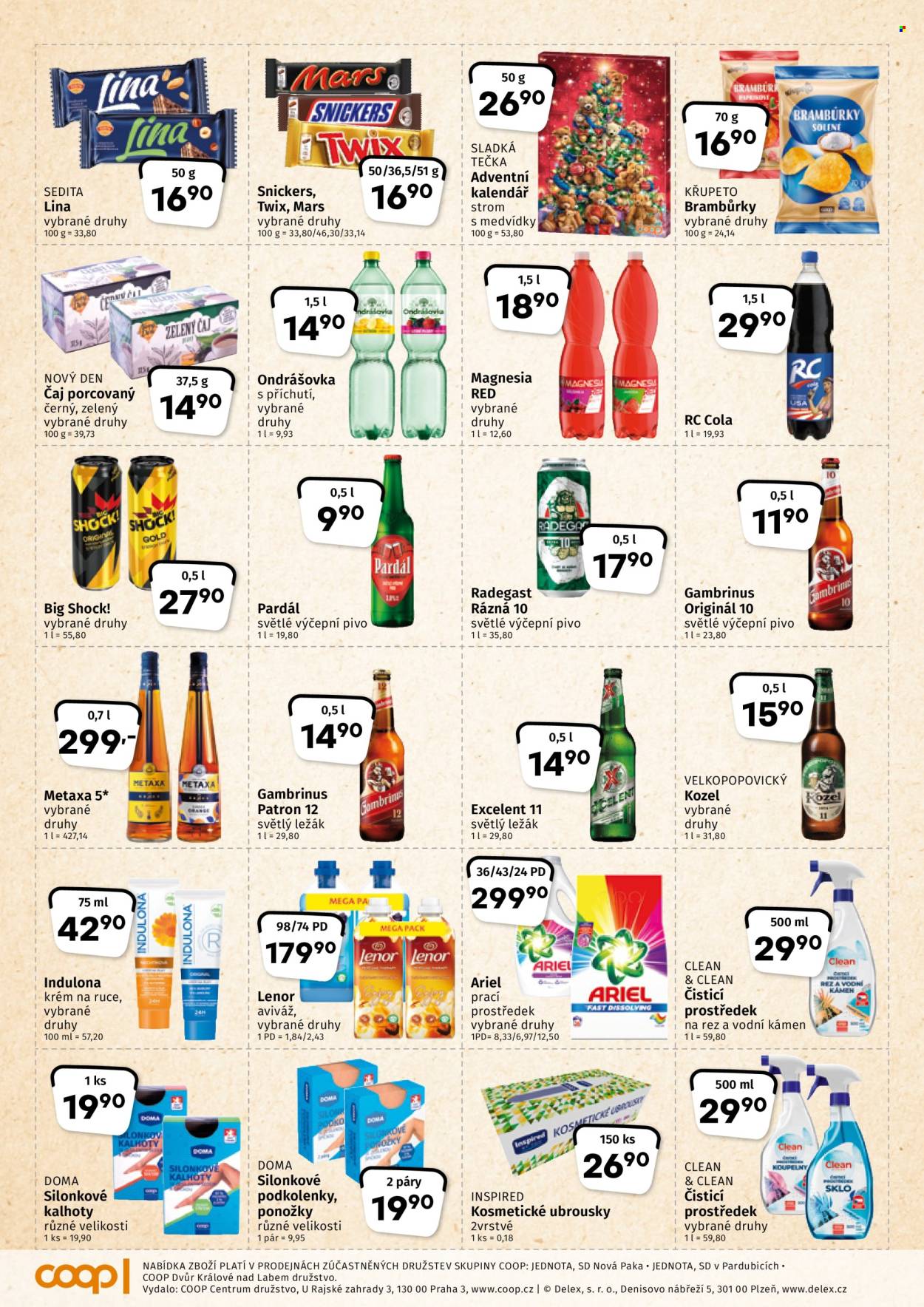 Leták coop JEDNOTA - 23.10.2024 - 5.11.2024. Strana 4
