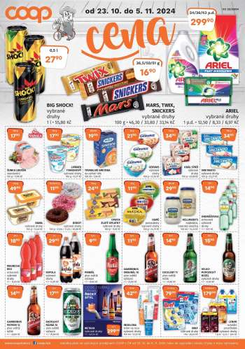 Leták coop TIP - 23.10.2024 - 5.11.2024.