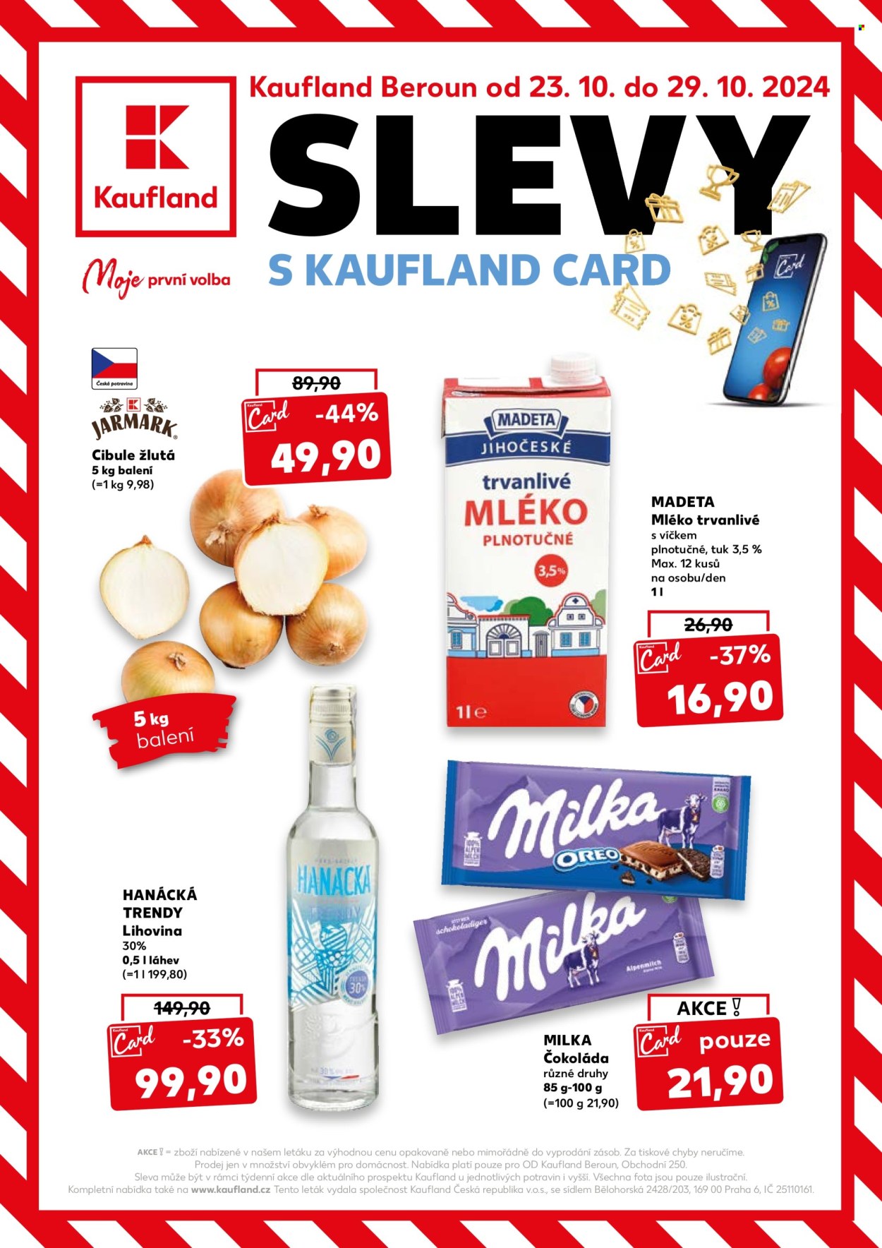 Leták Kaufland - 23.10.2024 - 29.10.2024. Strana 1