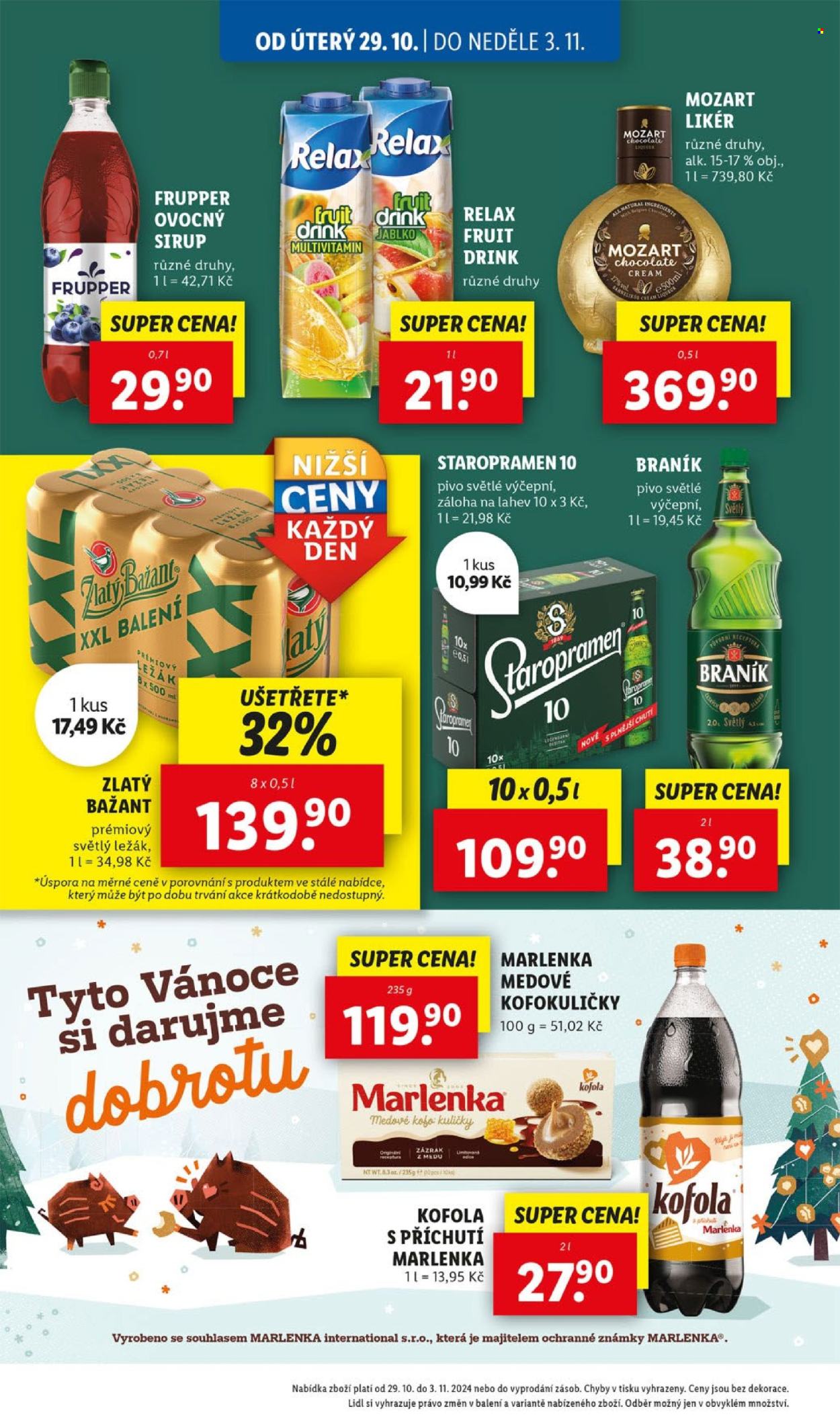 Leták Lidl - 29.10.2024 - 3.11.2024. Strana 36