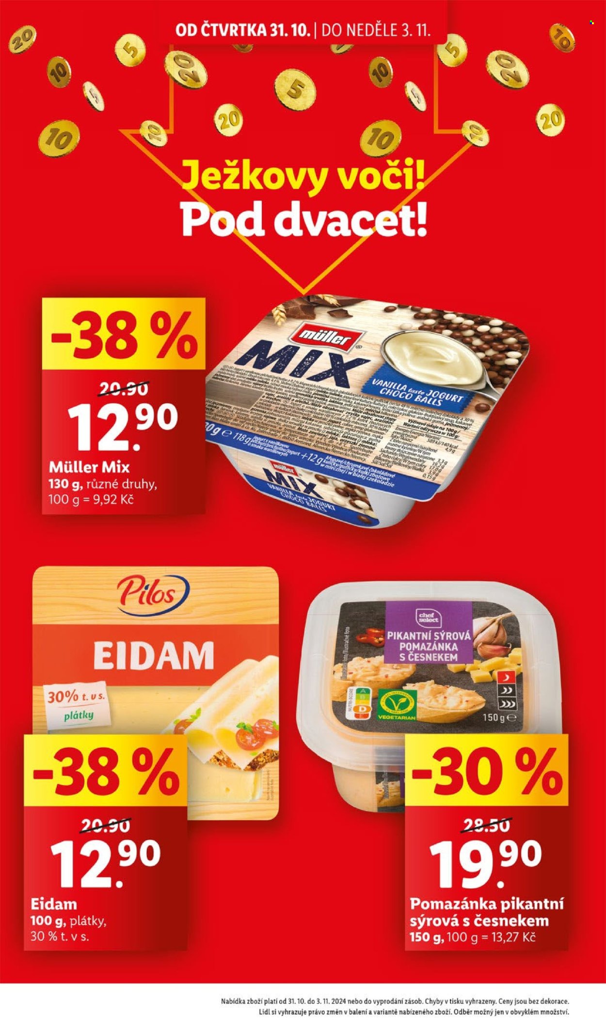 Leták Lidl - 31.10.2024 - 3.11.2024. Strana 2