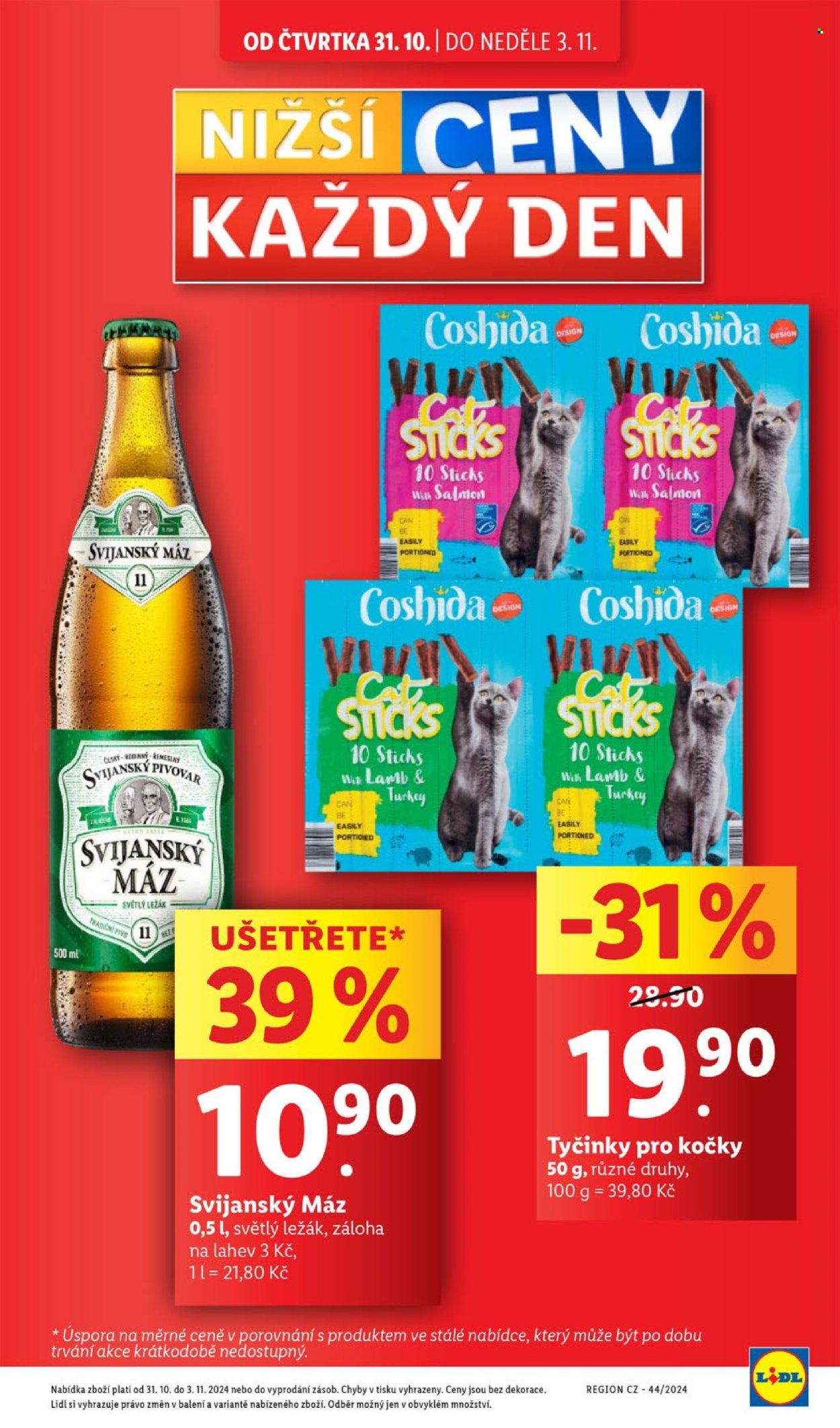 Leták Lidl - 31.10.2024 - 3.11.2024. Strana 9