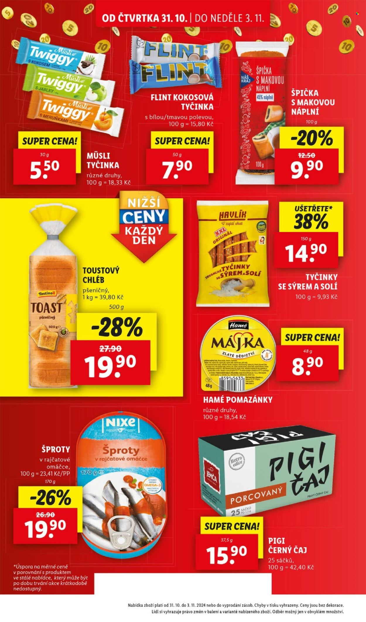 Leták Lidl - 31.10.2024 - 3.11.2024. Strana 22
