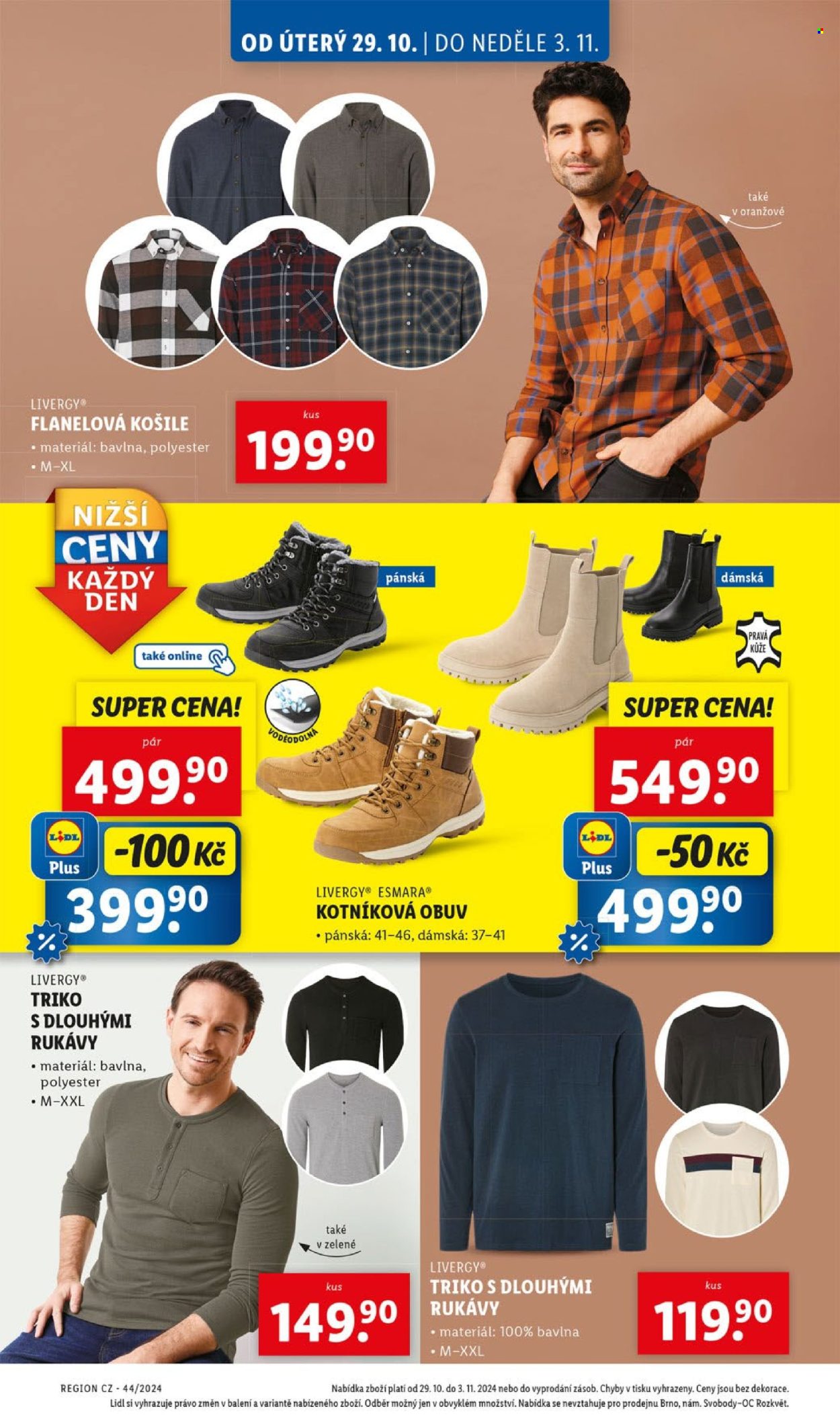 Leták Lidl - 29.10.2024 - 3.11.2024. Strana 4