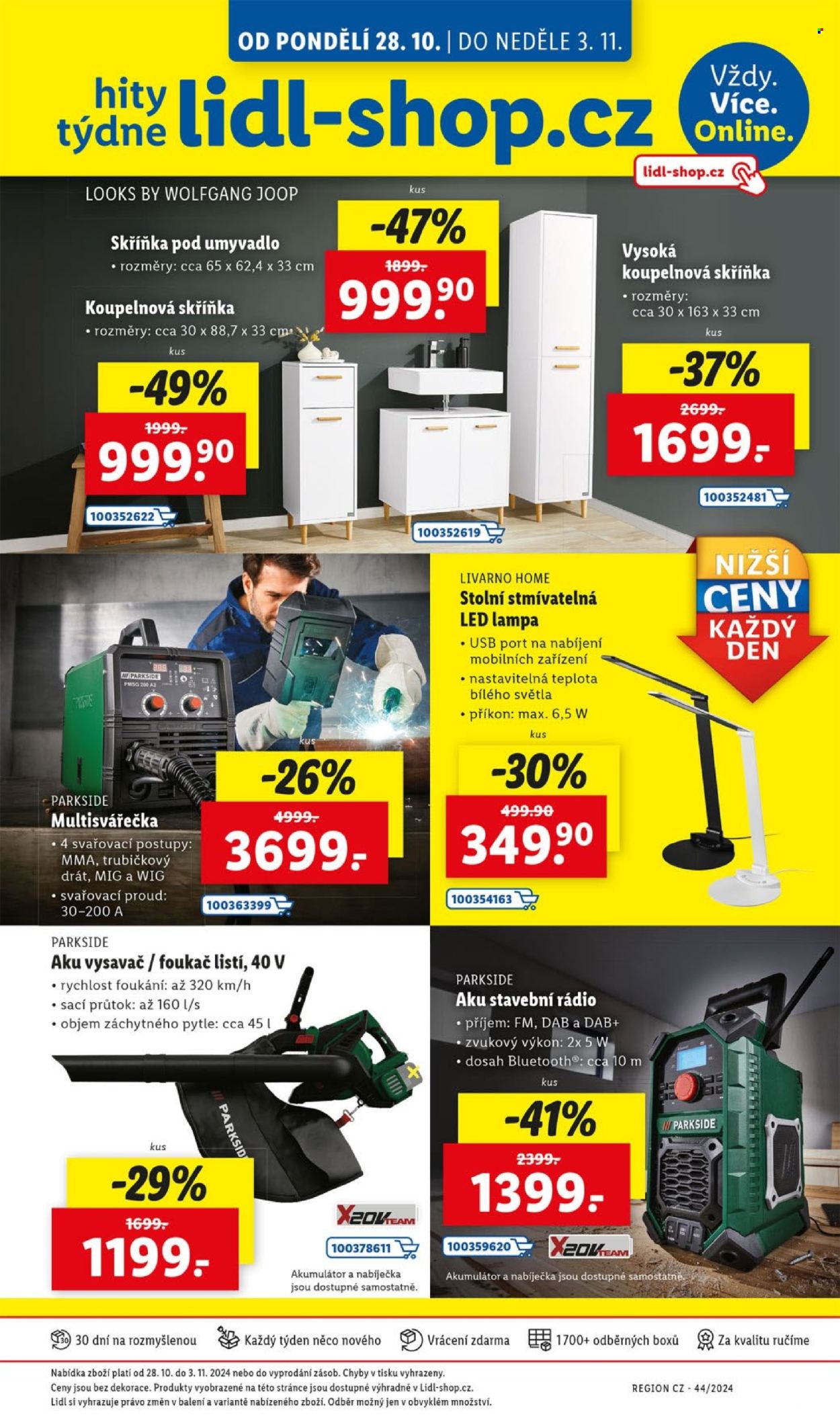 Leták Lidl - 29.10.2024 - 3.11.2024. Strana 19