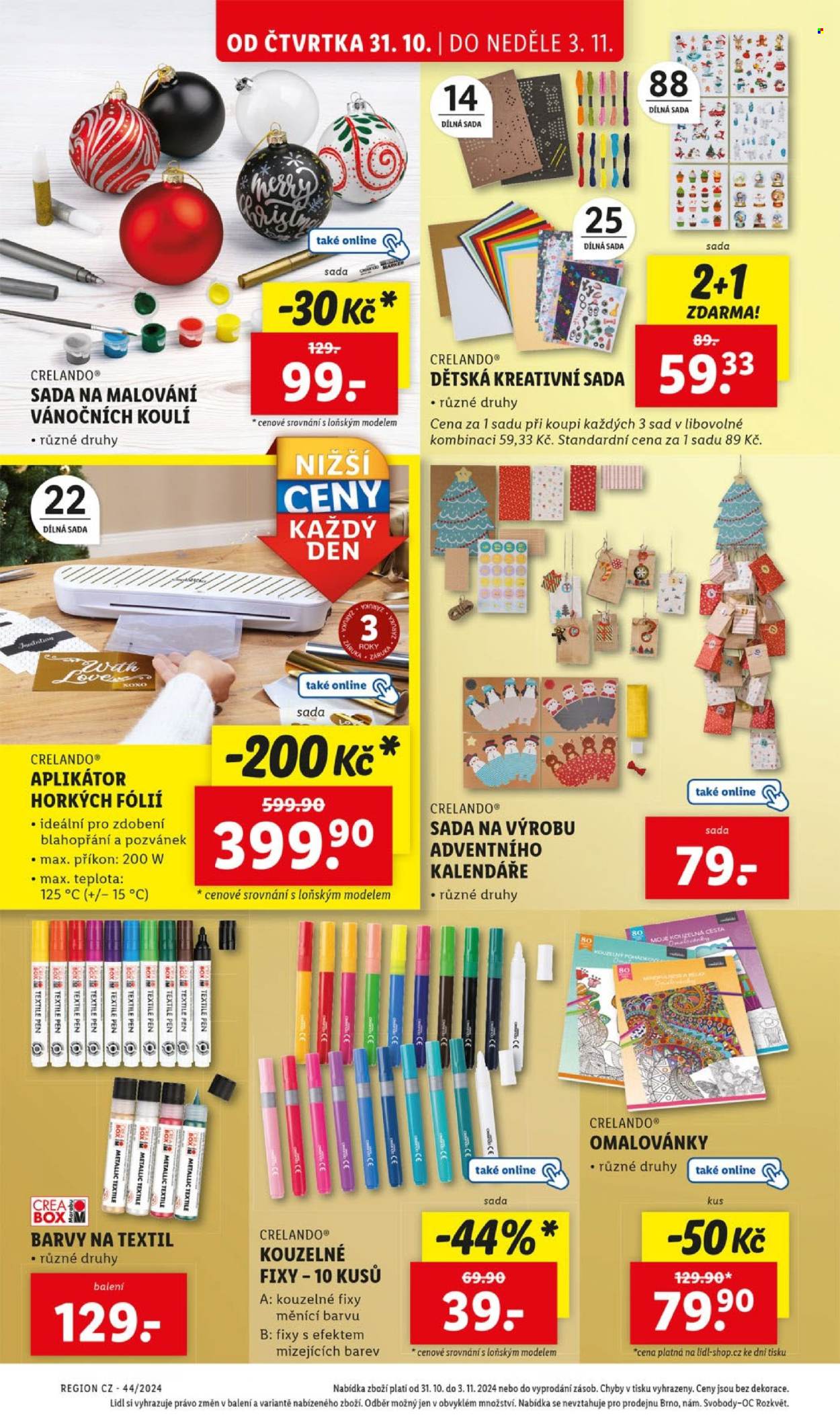 Leták Lidl - 29.10.2024 - 3.11.2024. Strana 20
