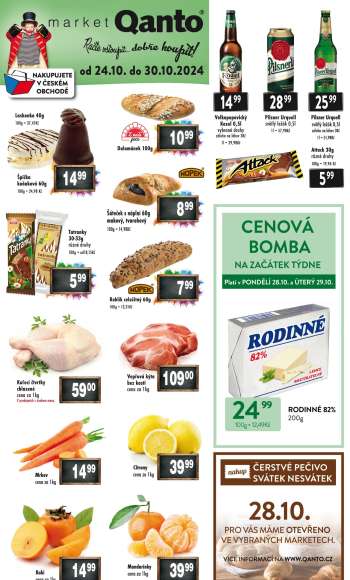 Leták Qanto market - 24.10.2024 - 30.10.2024.