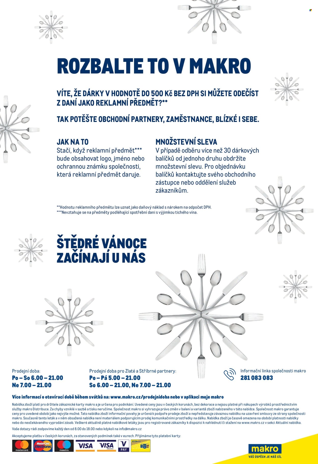Leták MAKRO - 23.10.2024 - 31.12.2024. Strana 6