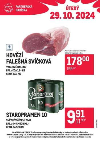 Leták MAKRO - 29.10.2024 - 29.10.2024.