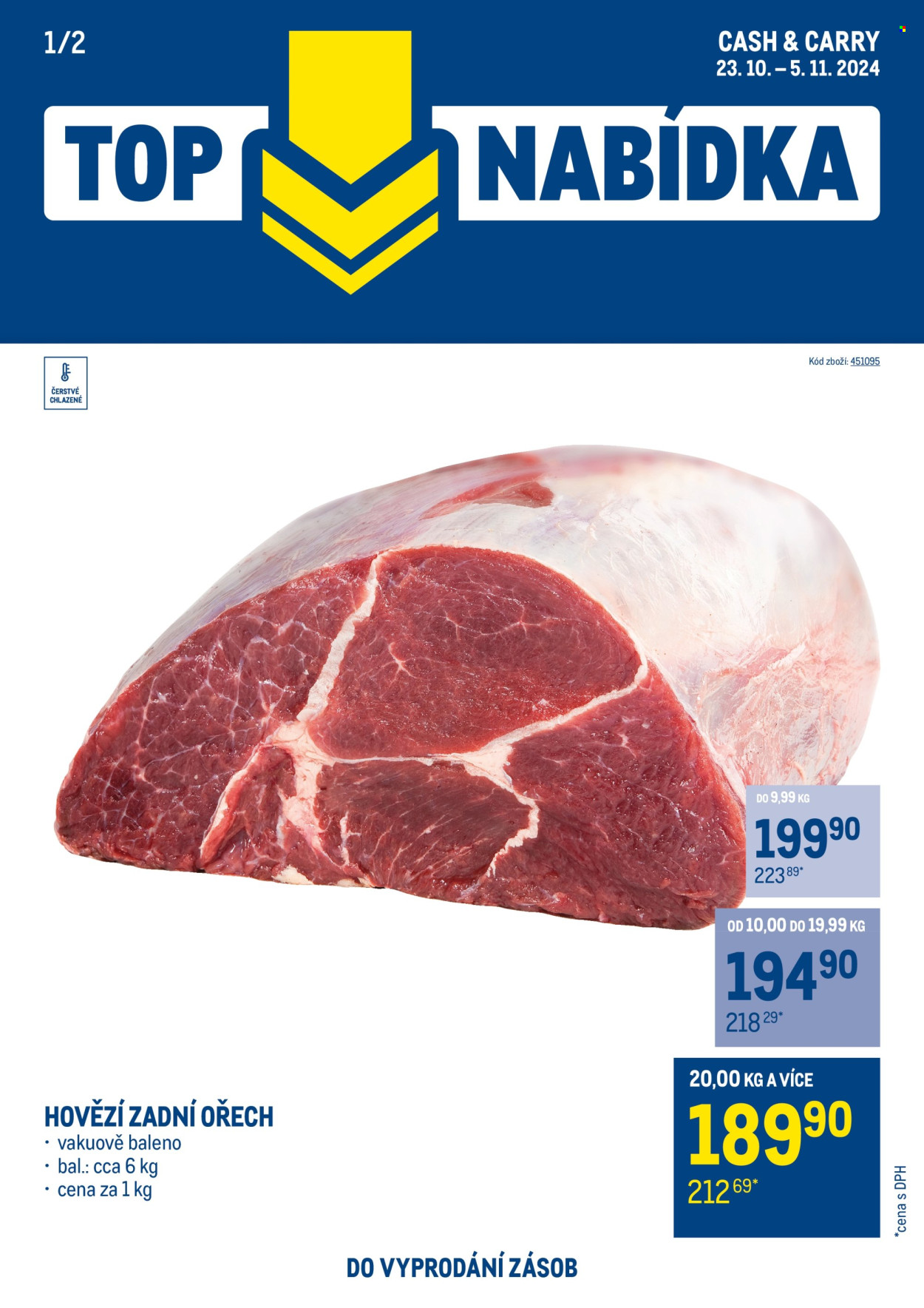 Leták MAKRO - 23.10.2024 - 5.11.2024. Strana 1