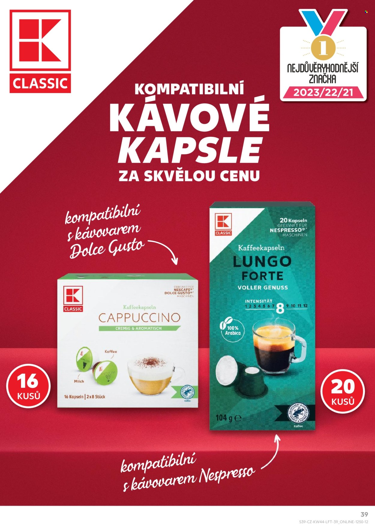 Leták Kaufland - 30.10.2024 - 5.11.2024. Strana 39