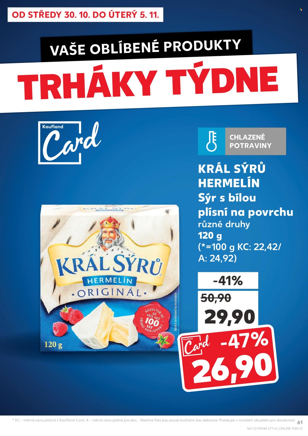 Leták Kaufland - 30.10.2024 - 5.11.2024. Strana 61