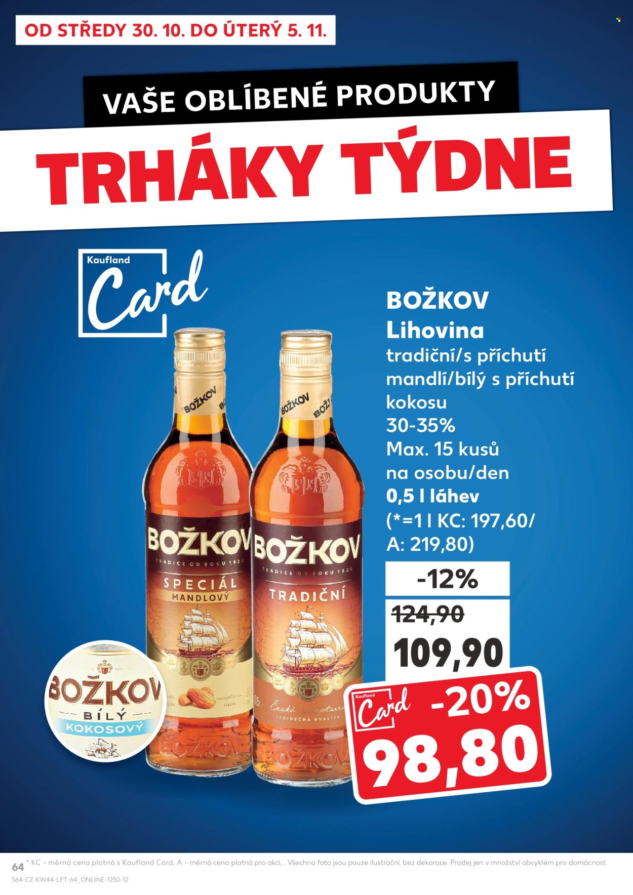 Leták Kaufland - 30.10.2024 - 5.11.2024. Strana 64