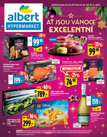 Leták Albert Hypermarket - 29.10.2024 - 19.11.2024.