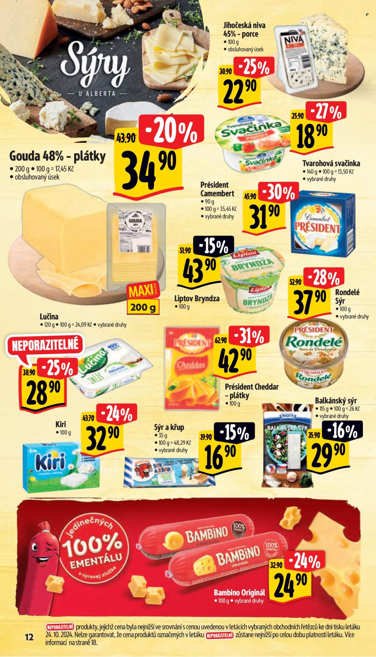 Leták Albert Supermarket - 29.10.2024 - 5.11.2024. Strana 19
