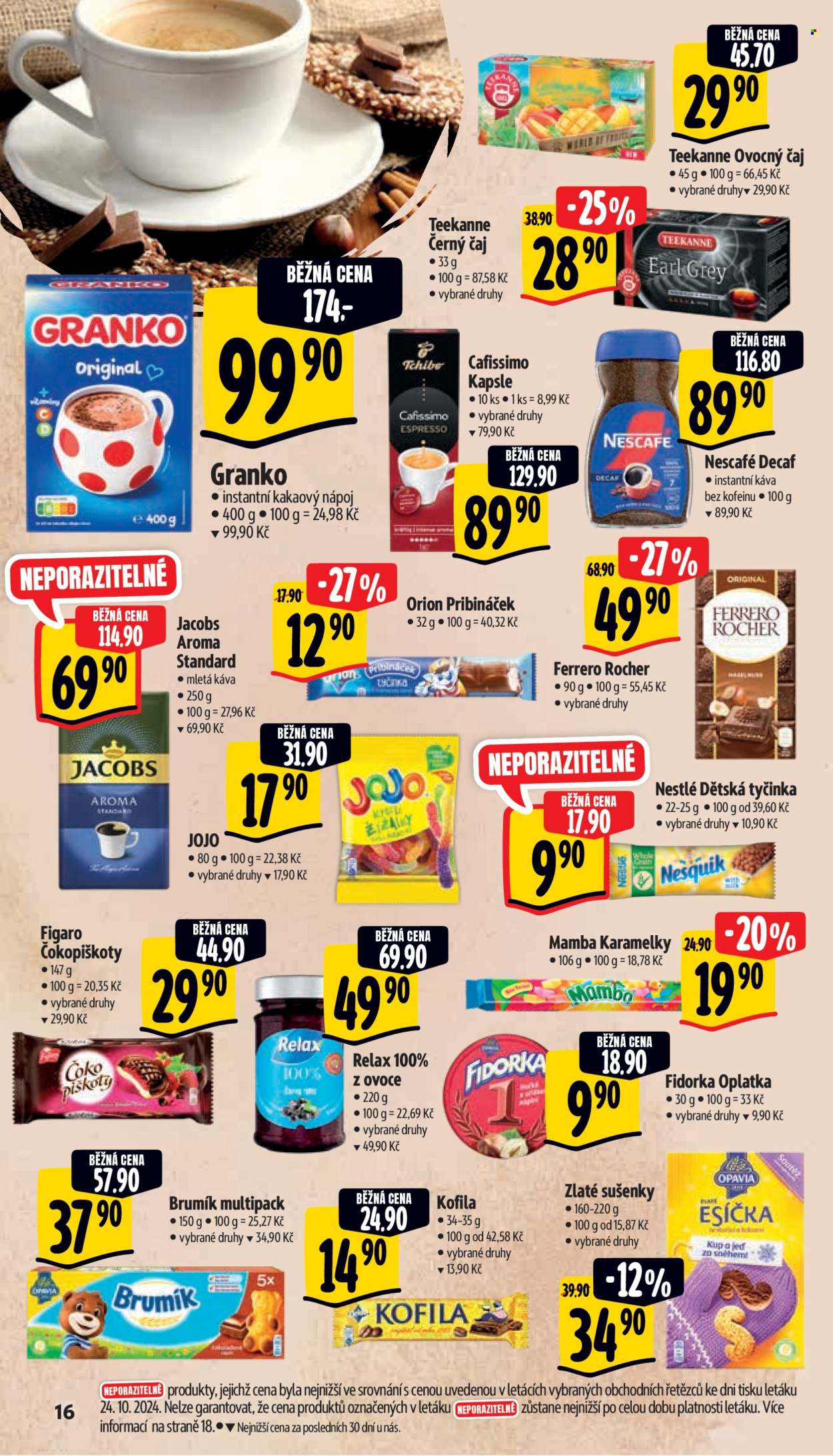 Leták Albert Supermarket - 29.10.2024 - 5.11.2024. Strana 25
