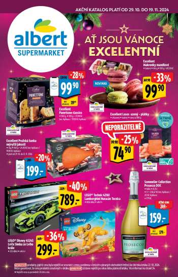 Leták Albert Supermarket - 29.10.2024 - 19.11.2024.