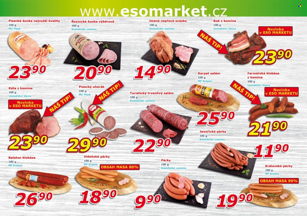 Leták ESO MARKET - 30.10.2024 - 10.11.2024. Strana 2