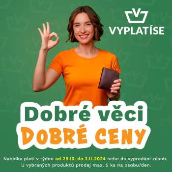 Leták Vyplatíse - 28.10.2024 - 3.11.2024.