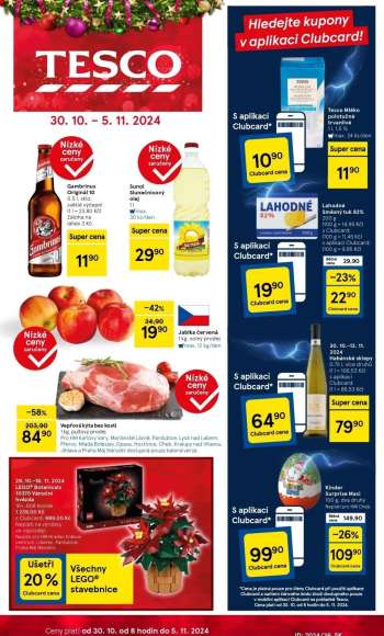 Leták TESCO - 30.10.2024 - 5.11.2024.