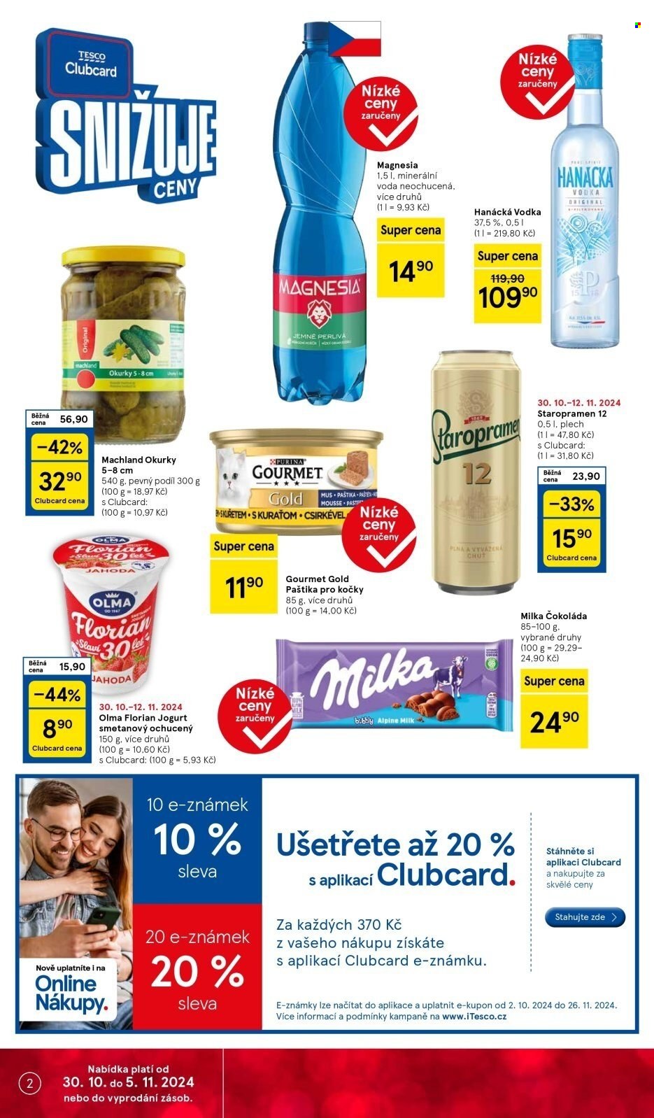 Leták TESCO - 30.10.2024 - 5.11.2024. Strana 2