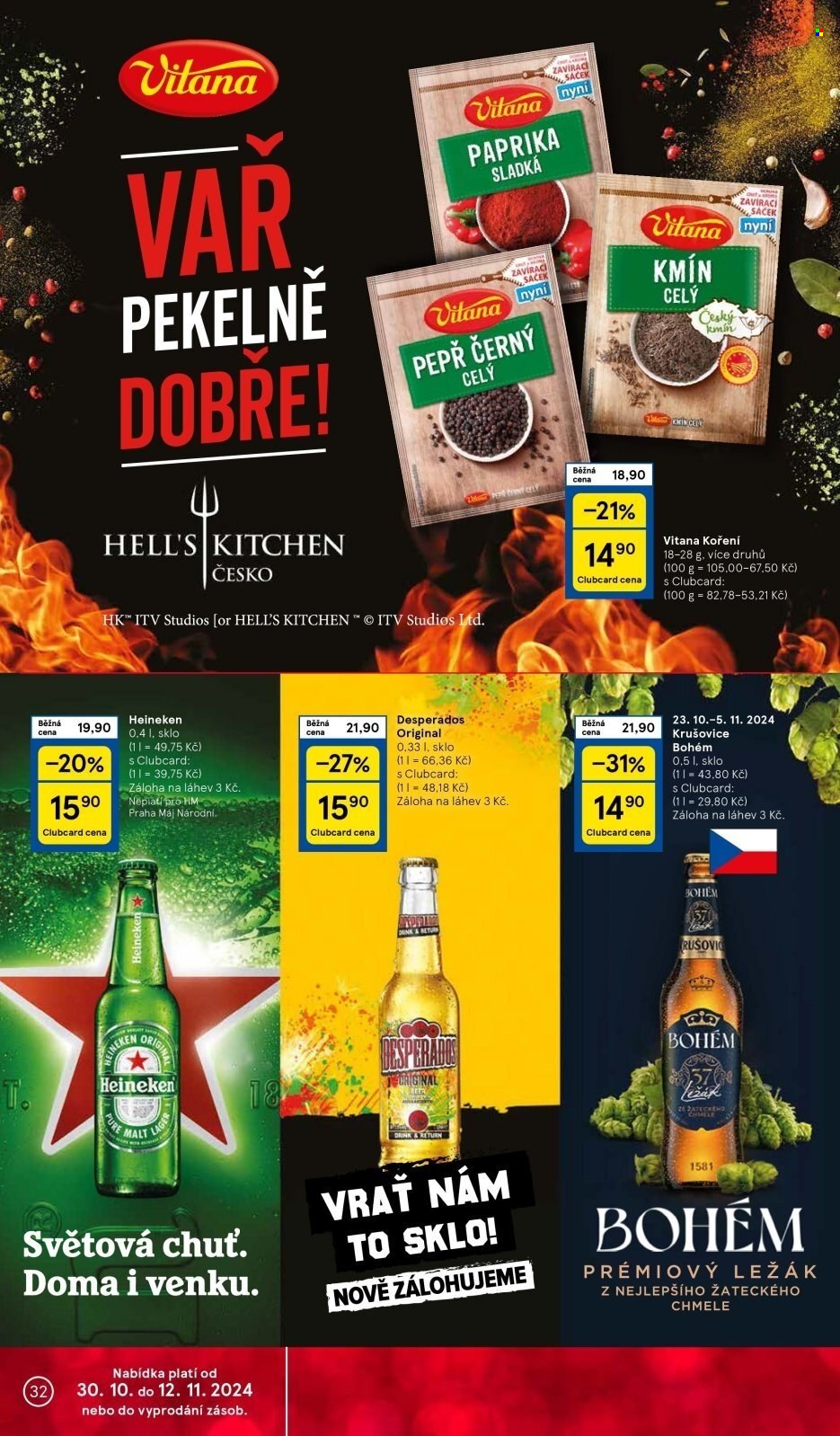 Leták TESCO - 30.10.2024 - 5.11.2024. Strana 32
