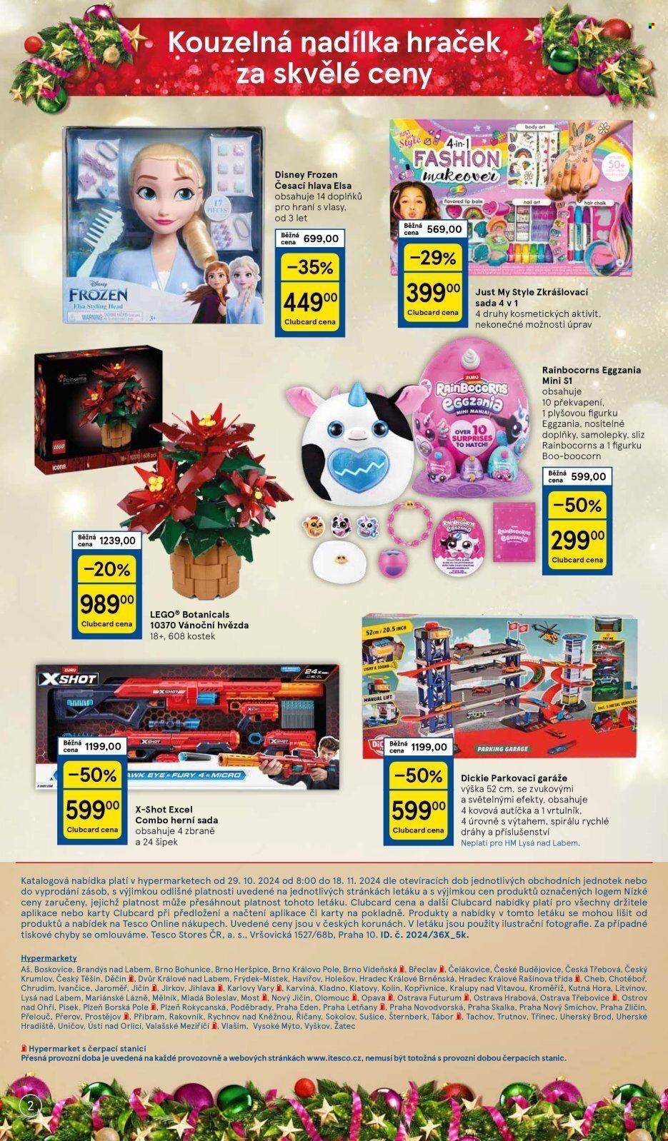 Leták TESCO hypermarket - 29.10.2024 - 18.11.2024. Strana 2