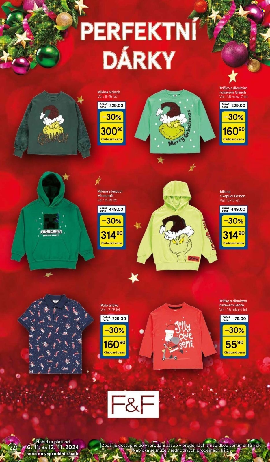 Leták TESCO hypermarket - 29.10.2024 - 18.11.2024. Strana 22