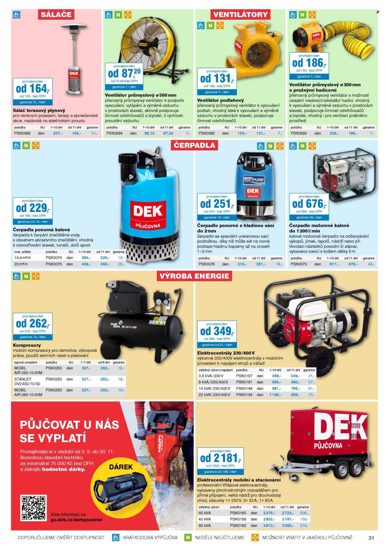 Leták DEK - 29.10.2024 - 1.12.2024. Strana 31