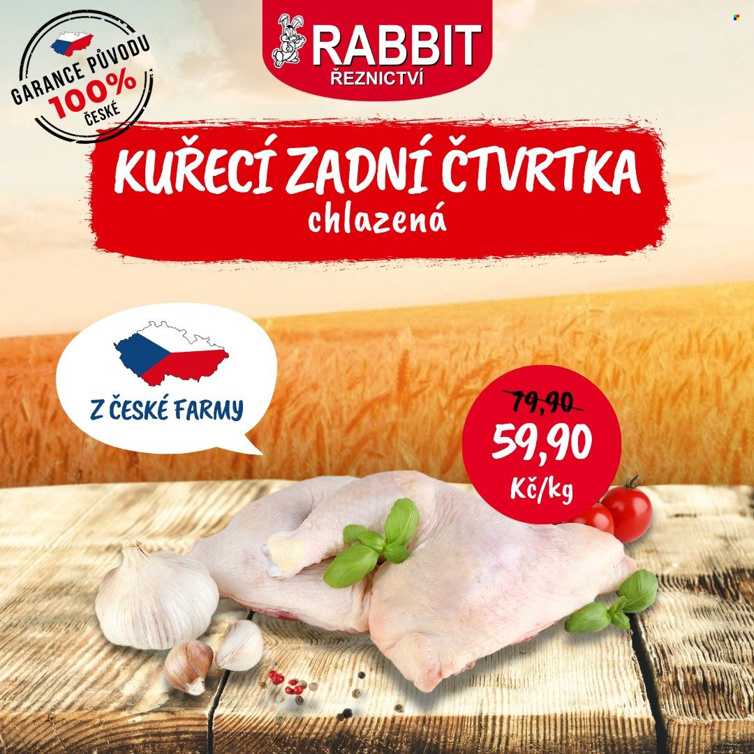 Leták RABBIT řeznictví - 29.10.2024 - 3.11.2024. Strana 3
