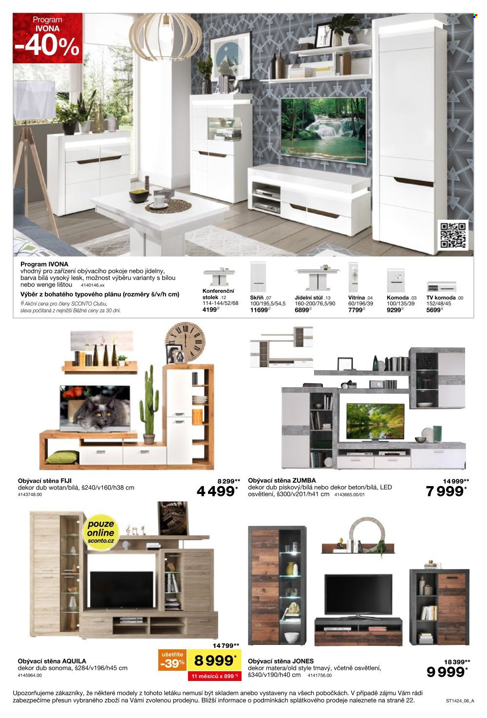 Leták SCONTO NÁBYTEK - 30.10.2024 - 26.11.2024. Strana 6