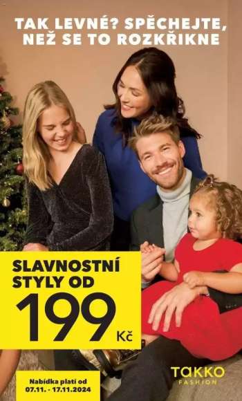 Leták Takko - 7.11.2024 - 17.11.2024.