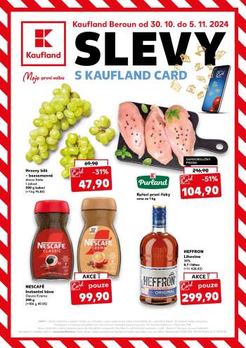 Leták Kaufland - 30.10.2024 - 5.11.2024.