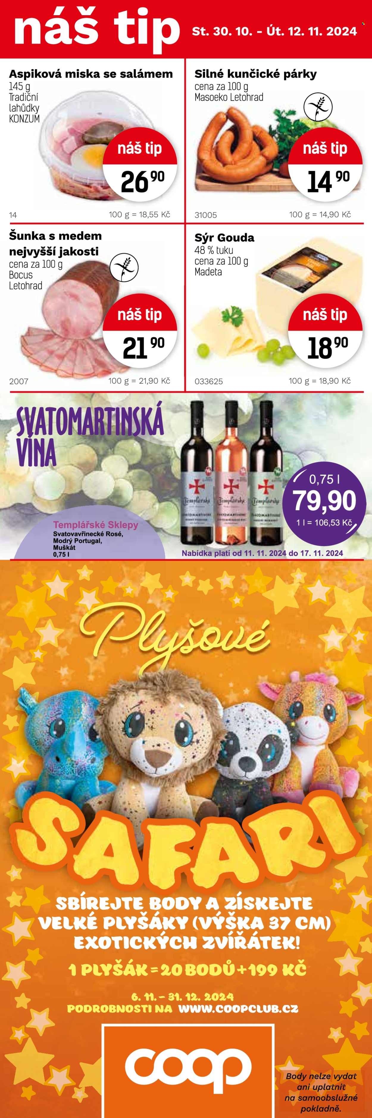 Leták Konzum - 30.10.2024 - 12.11.2024. Strana 2
