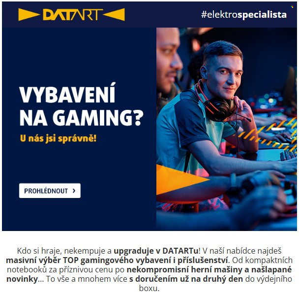 Leták DATART - 30.10.2024 - 3.11.2024. Strana 1