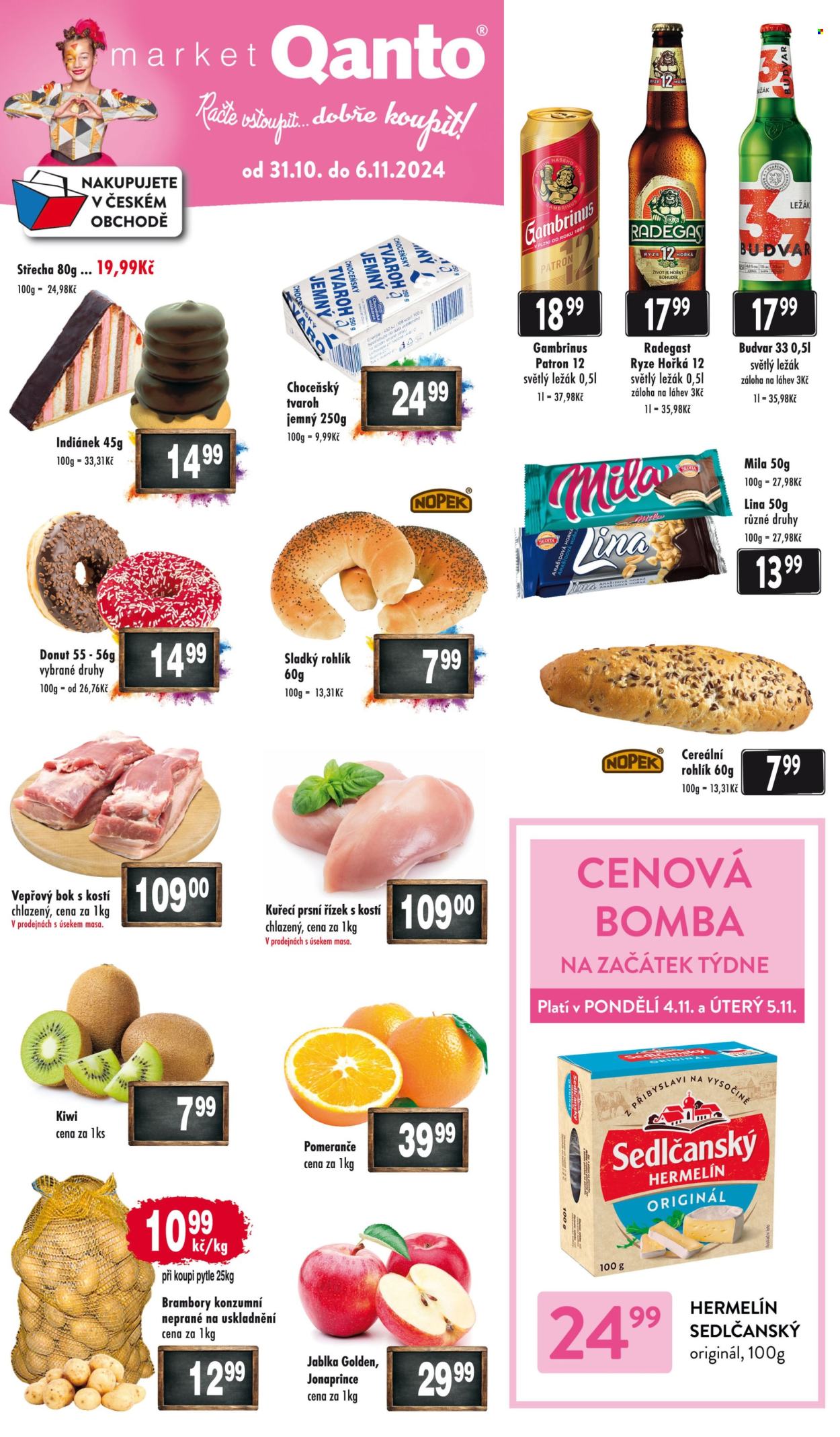 Leták Qanto market - 31.10.2024 - 6.11.2024. Strana 1