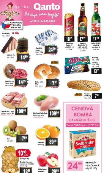 Leták Qanto market - 31.10.2024 - 6.11.2024.