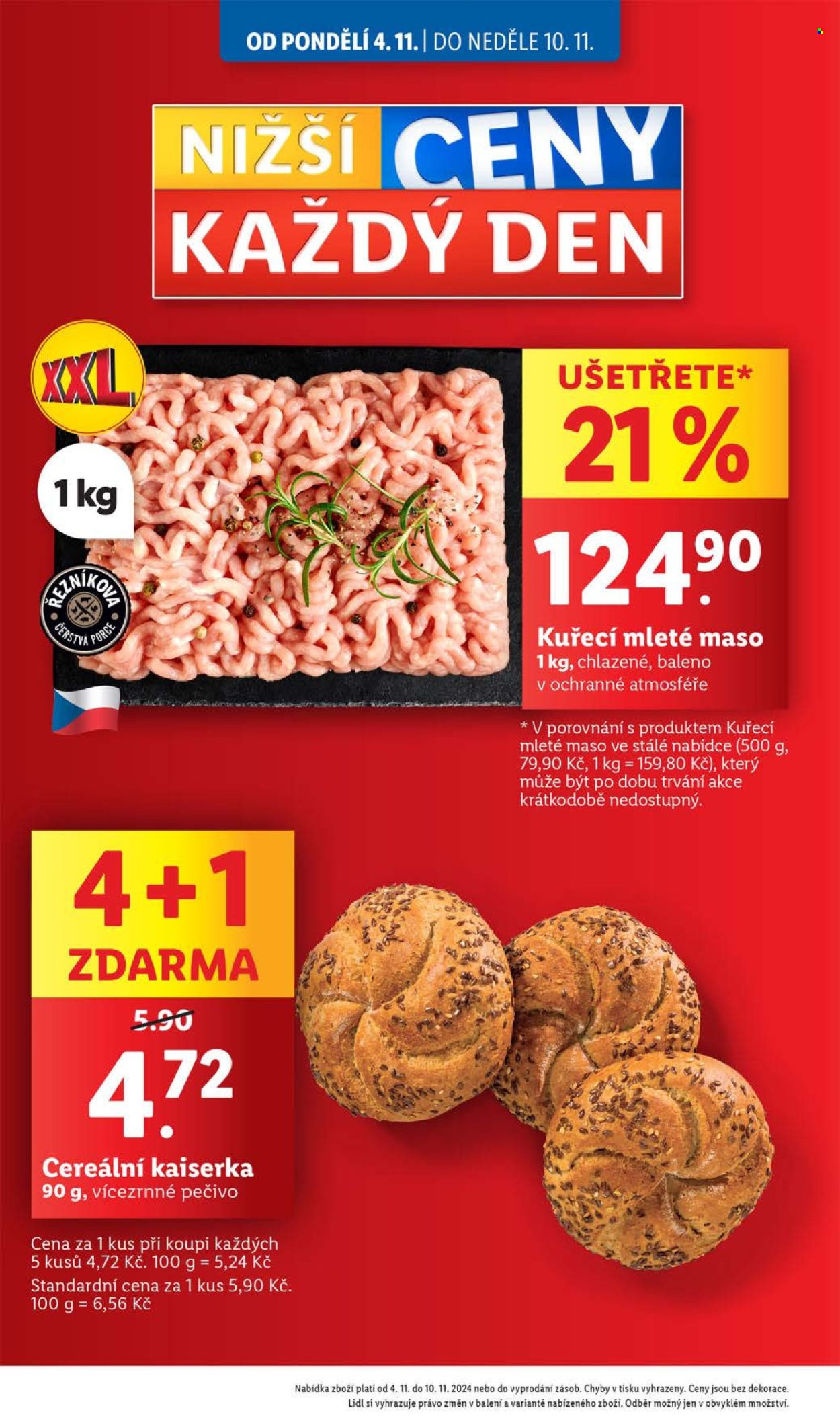 Leták Lidl - 4.11.2024 - 10.11.2024. Strana 4