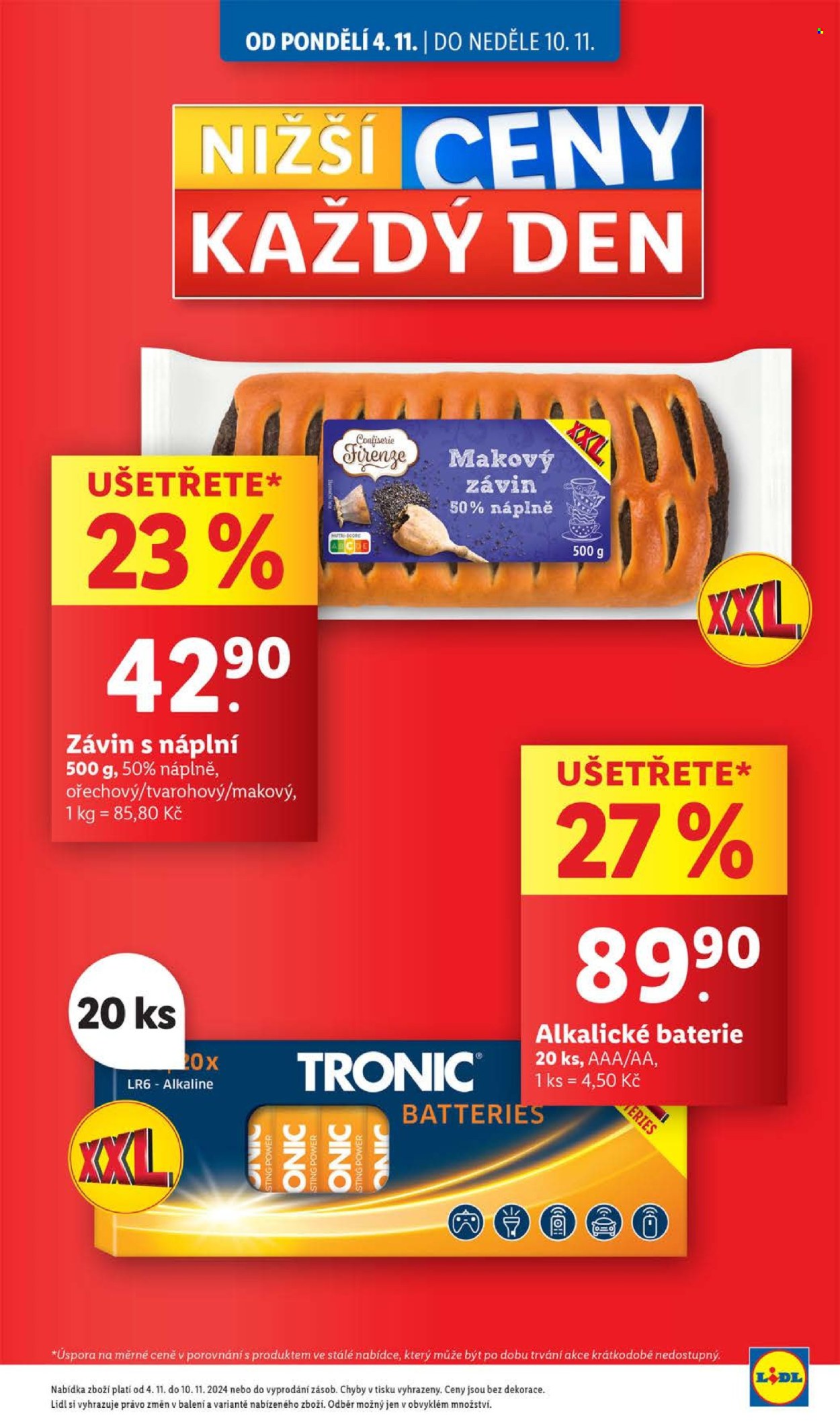 Leták Lidl - 4.11.2024 - 10.11.2024. Strana 9