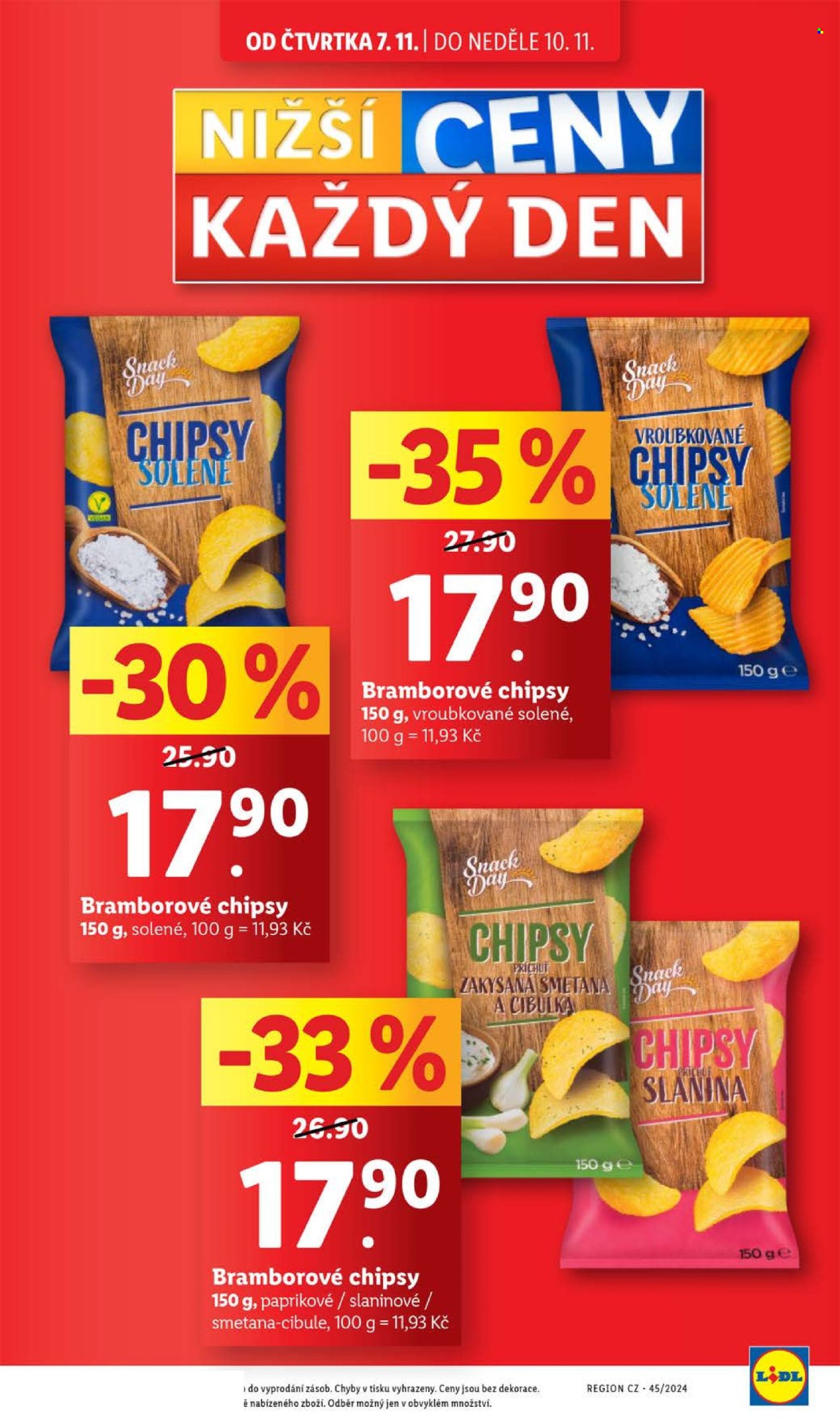 Leták Lidl - 7.11.2024 - 10.11.2024. Strana 8