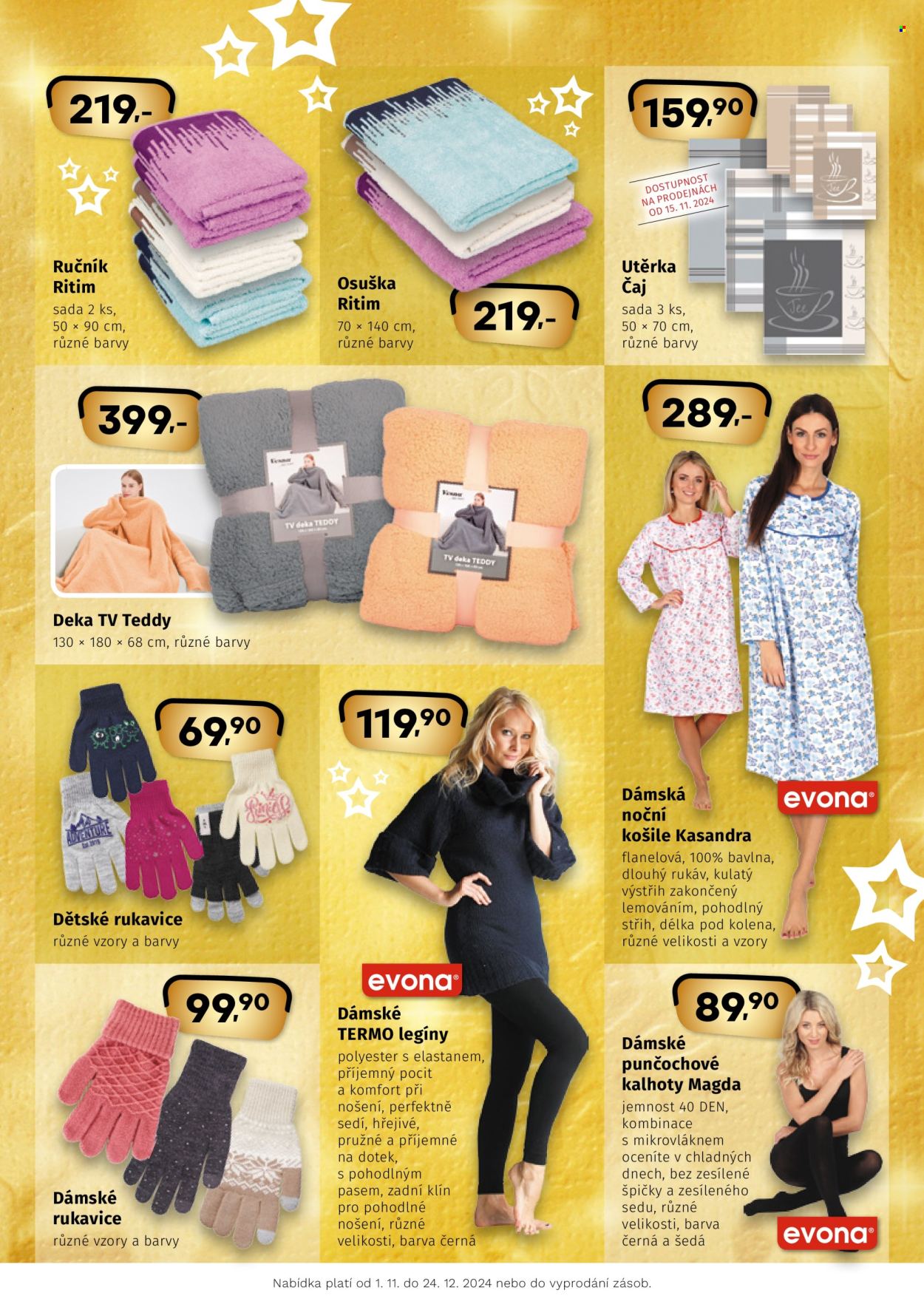 Leták Konzum - 1.11.2024 - 24.12.2024. Strana 3