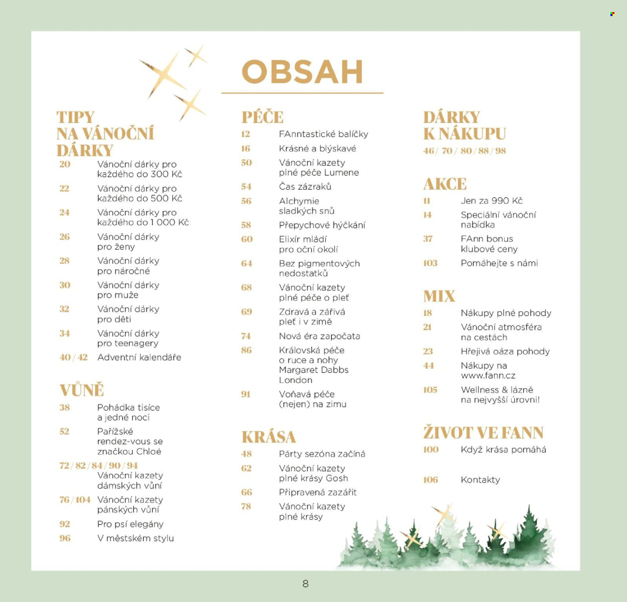 Leták FAnn parfumerie - 1.11.2024 - 31.12.2024. Strana 8
